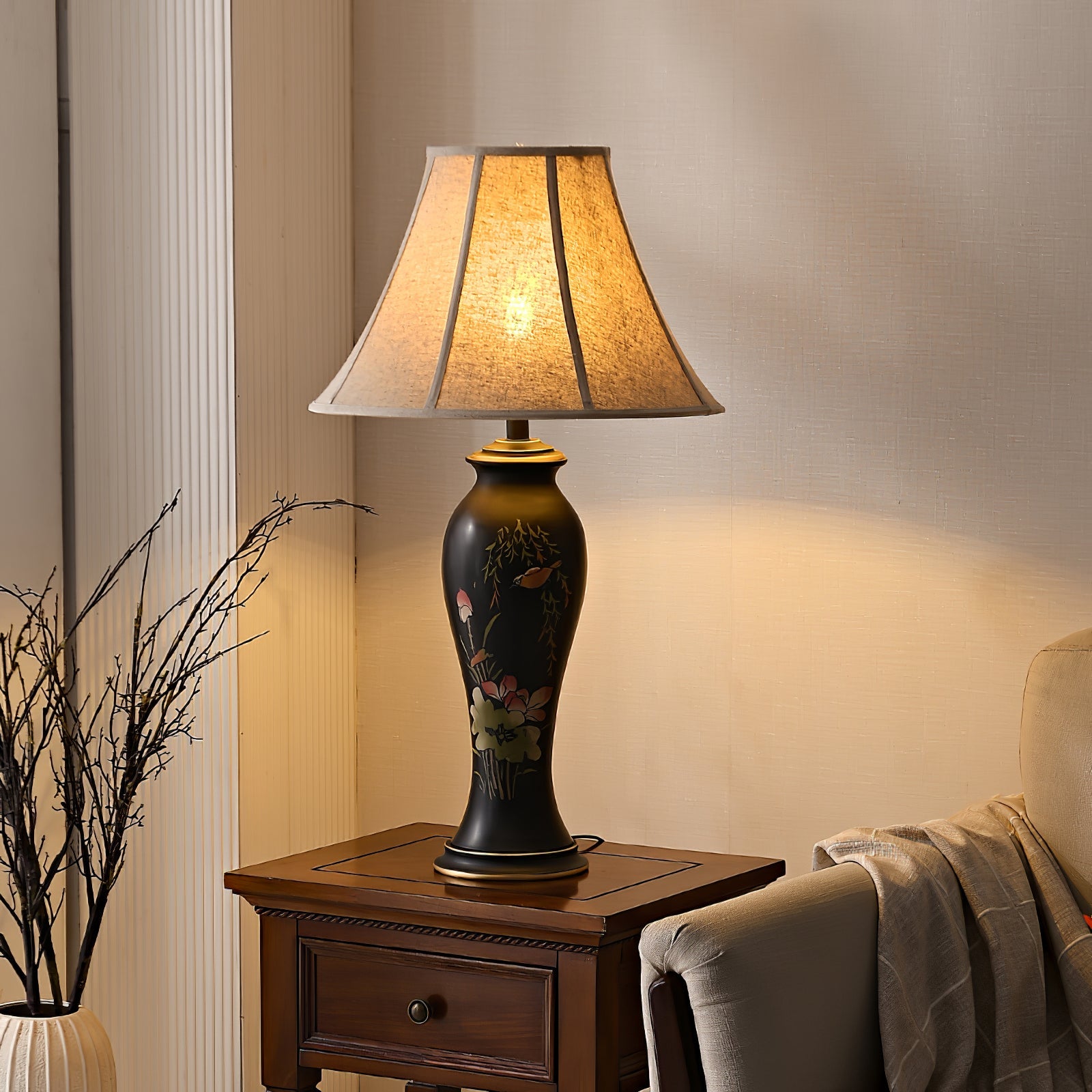 WINTHROP PORCELAIN ILLUMINATION LAMP