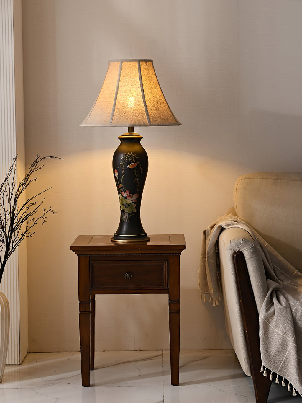WINTHROP PORCELAIN ILLUMINATION LAMP
