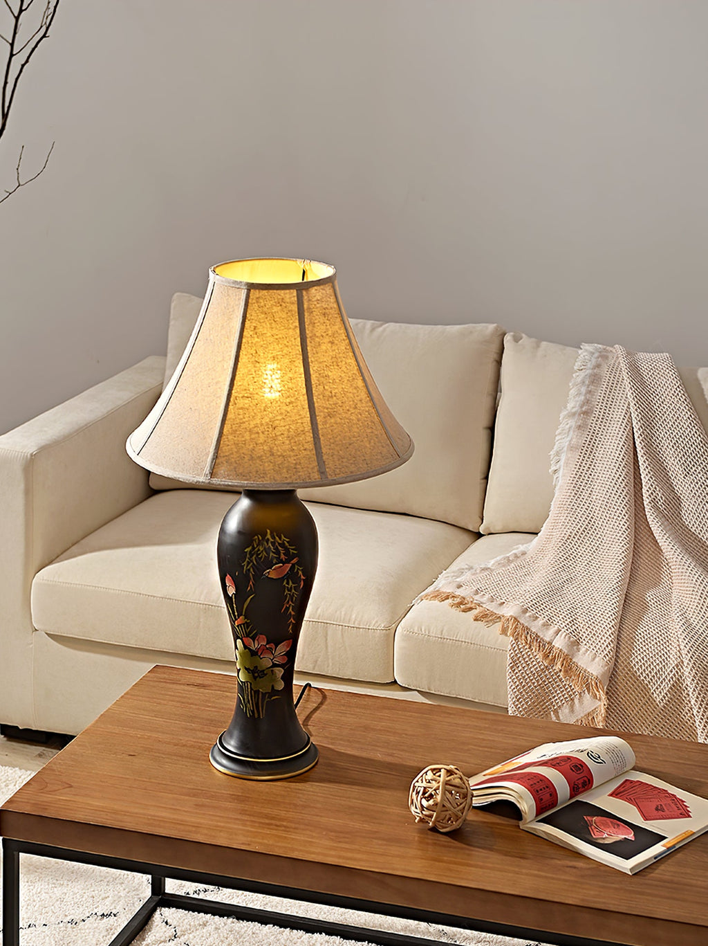 WINTHROP PORCELAIN ILLUMINATION LAMP