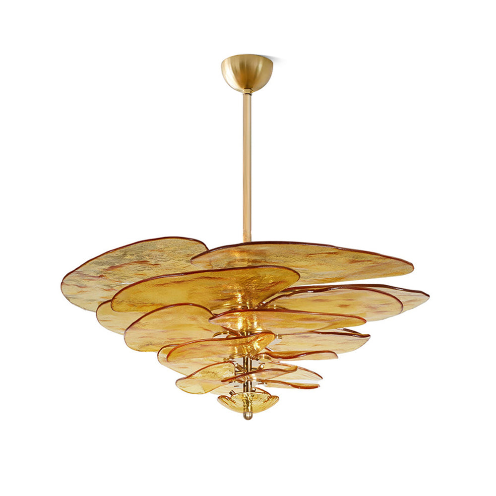 Violet Petal Venetian Light Fixture