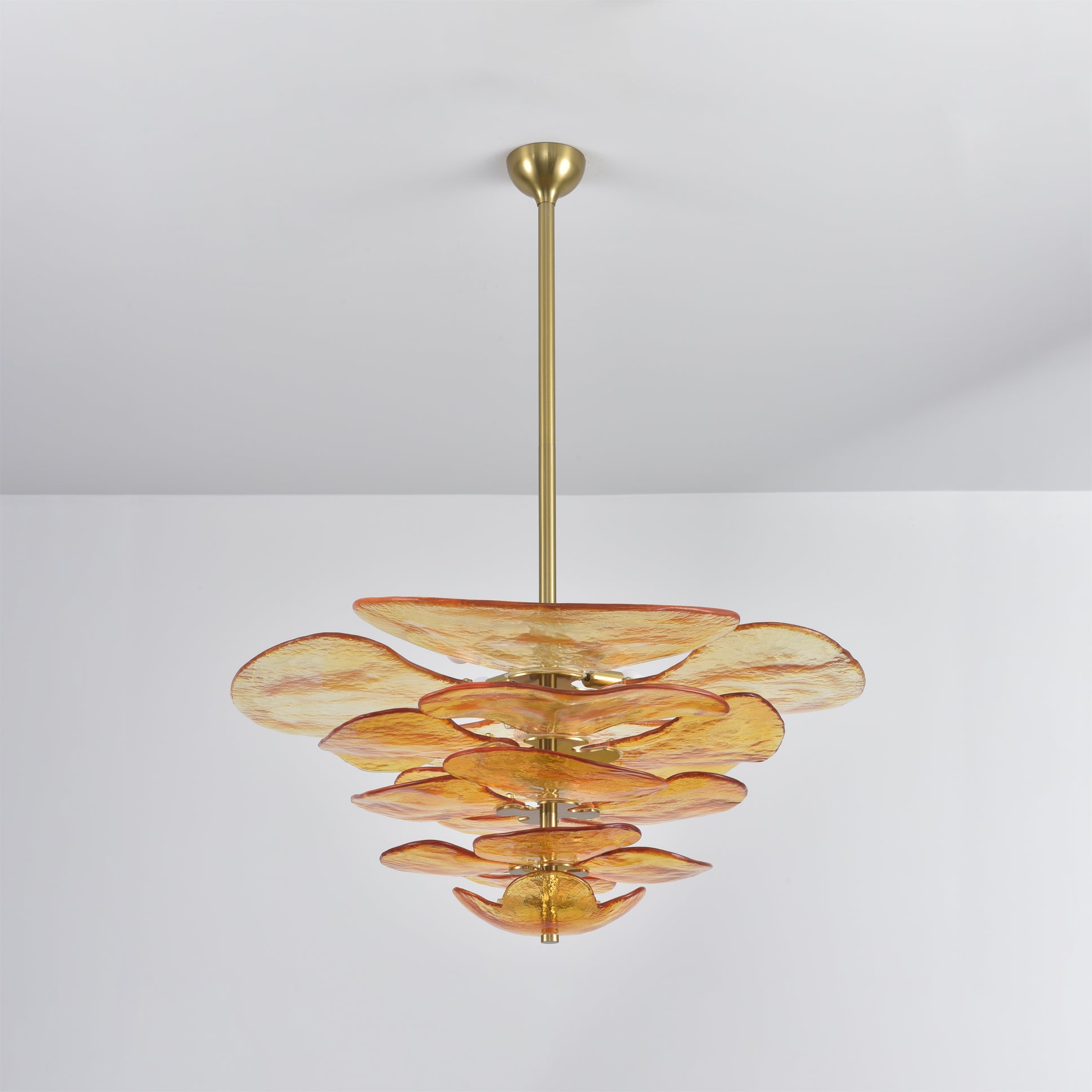 Violet Petal Venetian Light Fixture