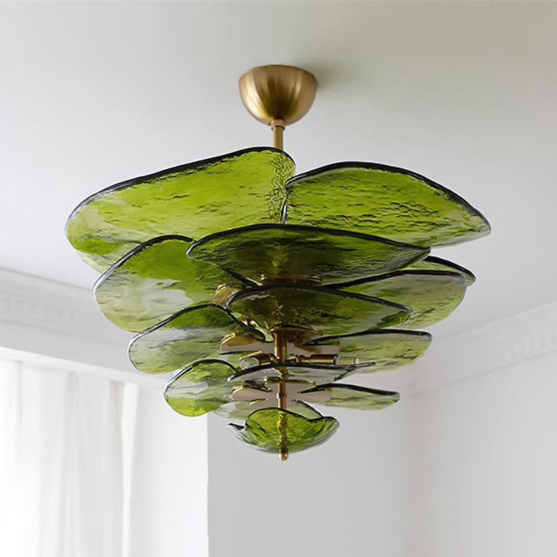 Violet Petal Venetian Light Fixture
