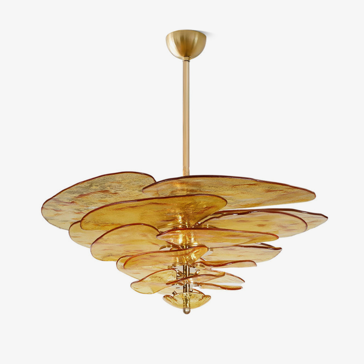 Violet Petal Venetian Light Fixture