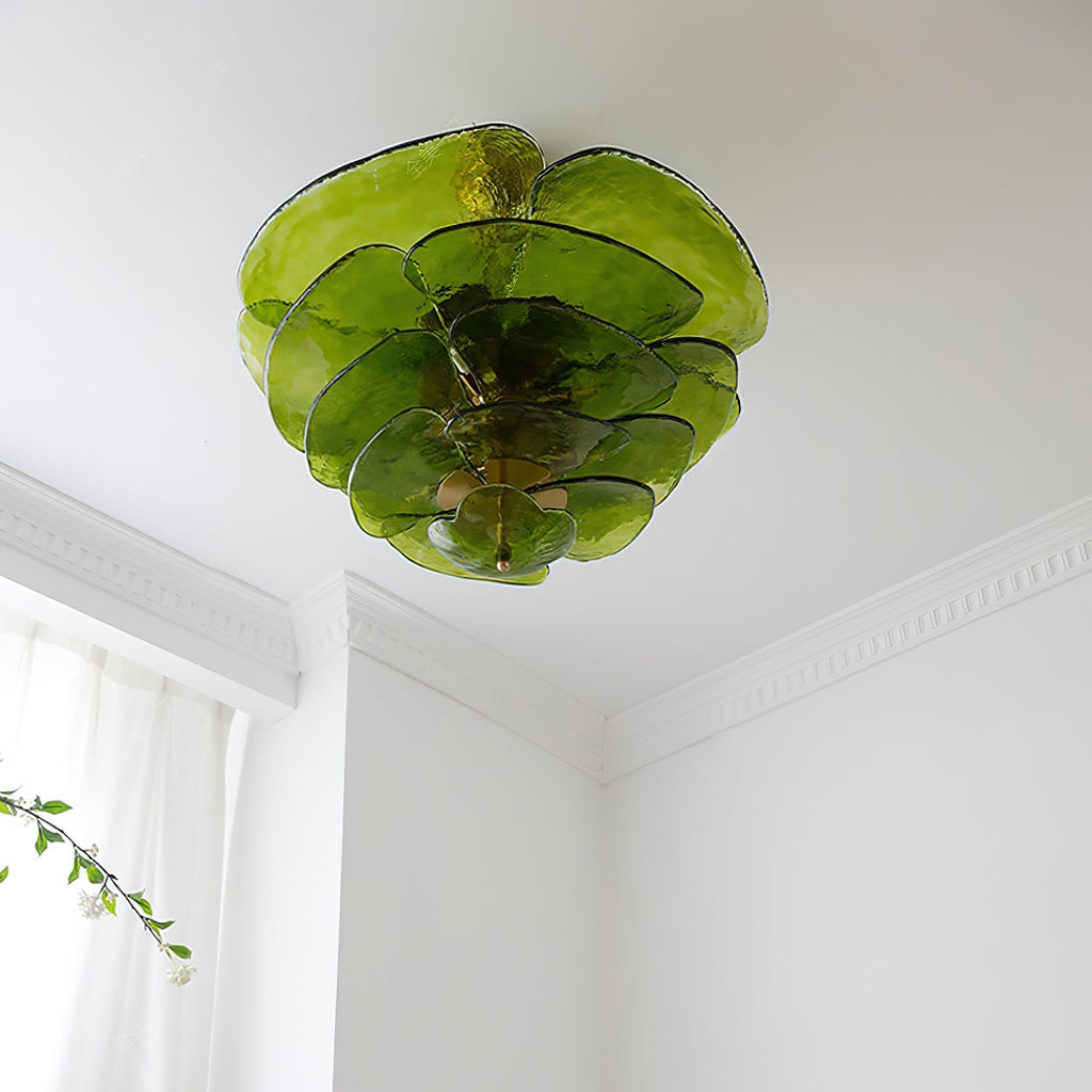 Violet Petal Venetian Light Fixture