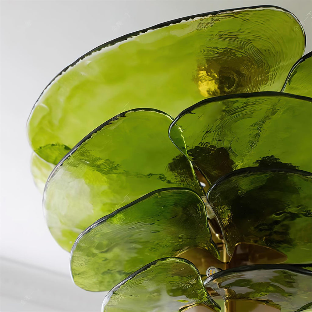 Violet Petal Venetian Light Fixture