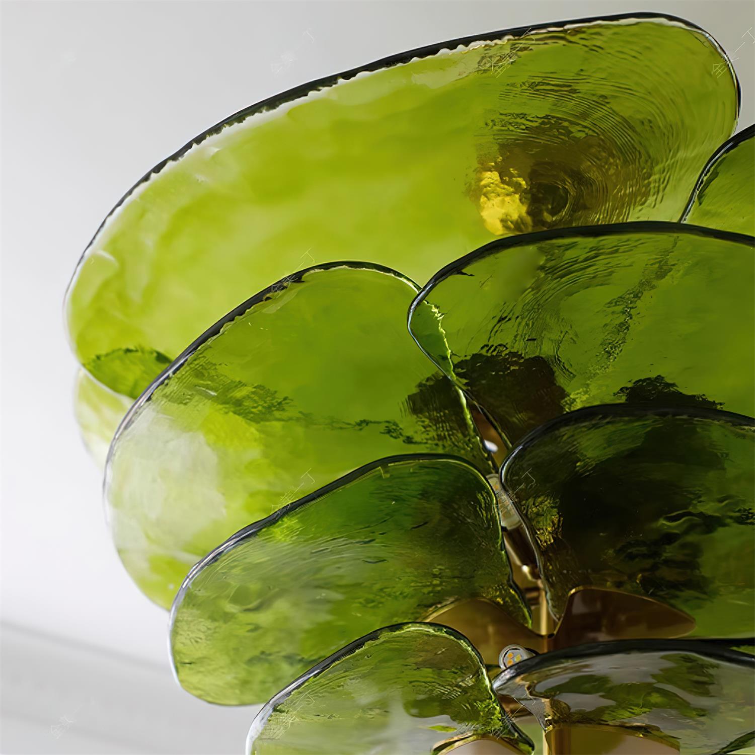 Violet Petal Venetian Light Fixture