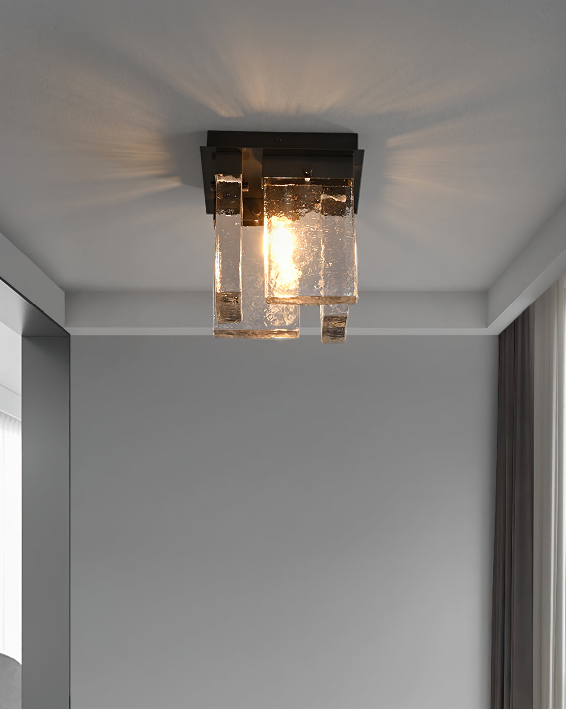 RAVENSHIRE CRYSTAL DOME HANGING LAMP