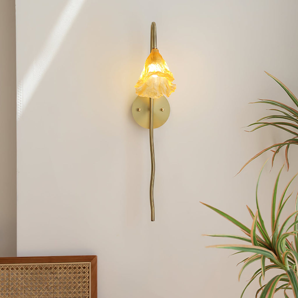 WINTERBOURNE AMBER GLOW WALL SCONCE