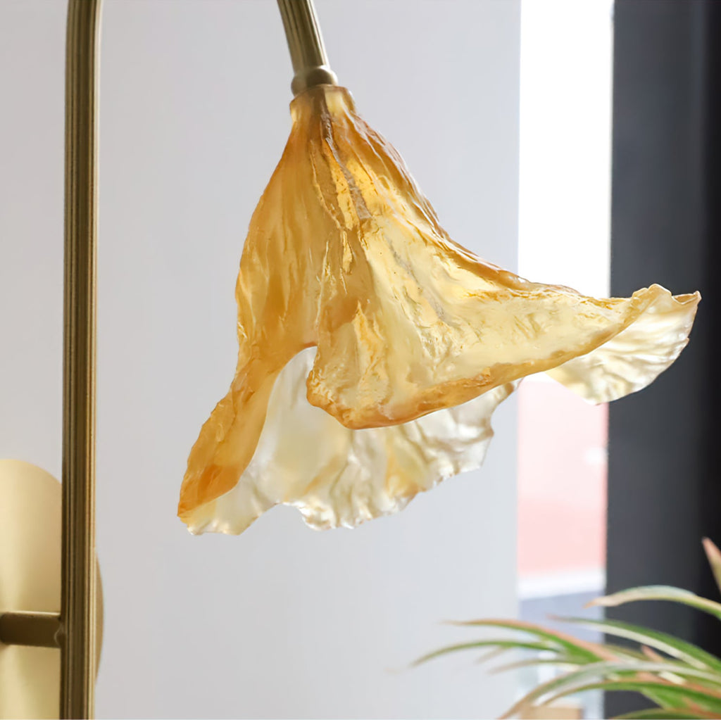 WINTERBOURNE AMBER GLOW WALL SCONCE