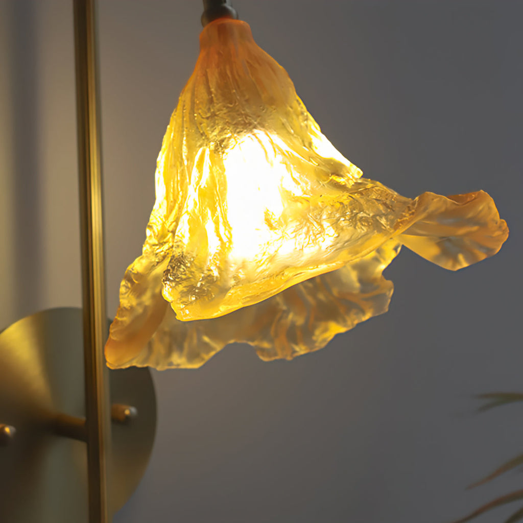 WINTERBOURNE AMBER GLOW WALL SCONCE