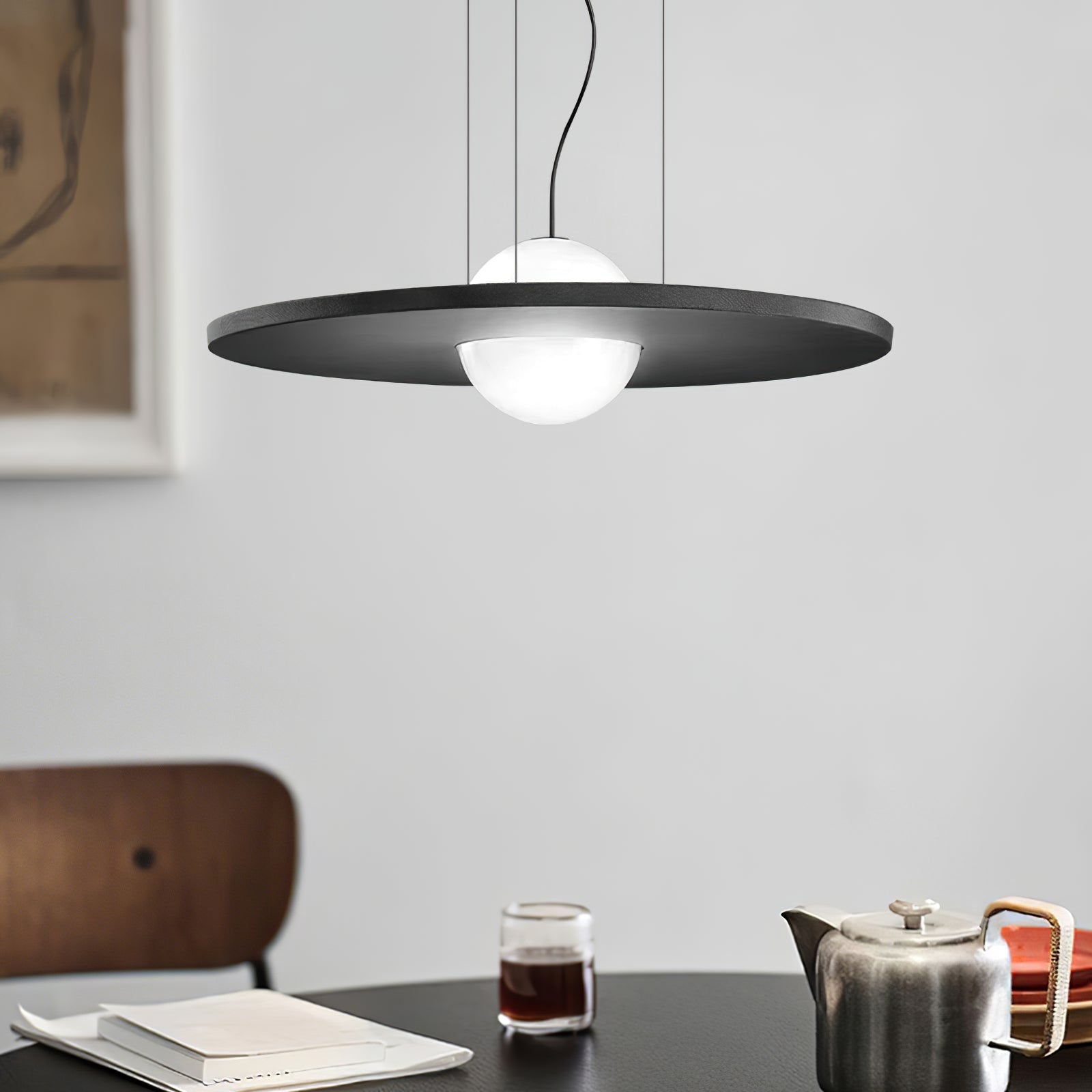 FENWICK MISTY GLASS HANGING LANTERN