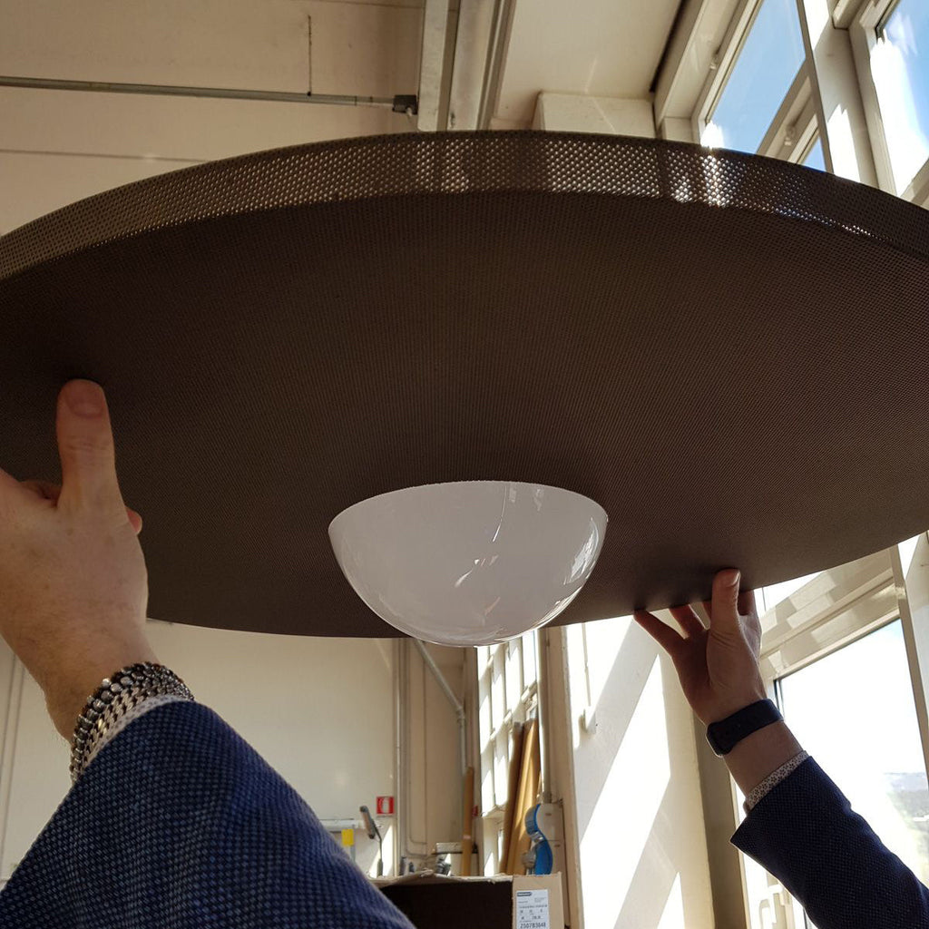 FENWICK MISTY GLASS HANGING LANTERN