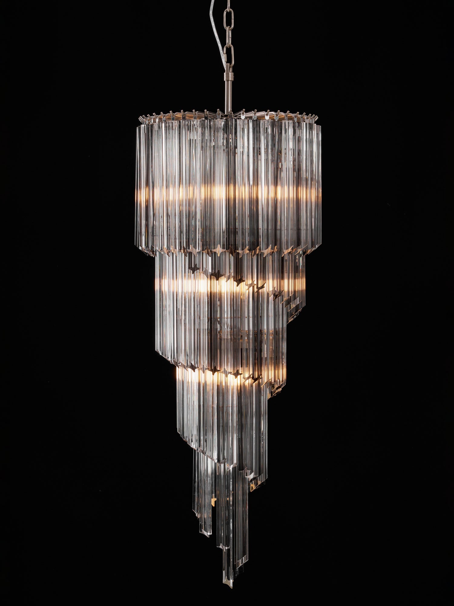 Ravenswood Twisted Crystal Pendant