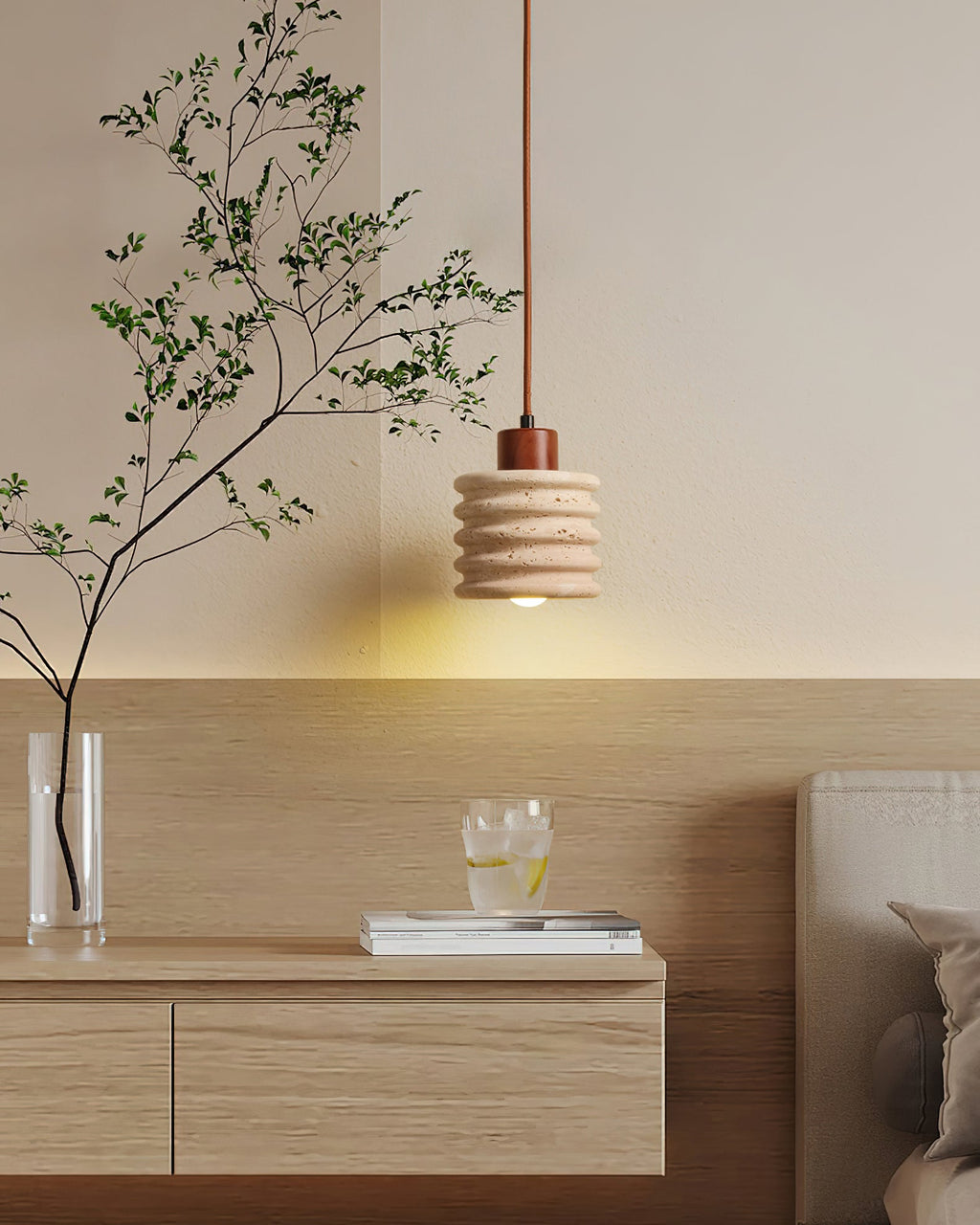 WINTHROP HANGING GLASS ORB LIGHT