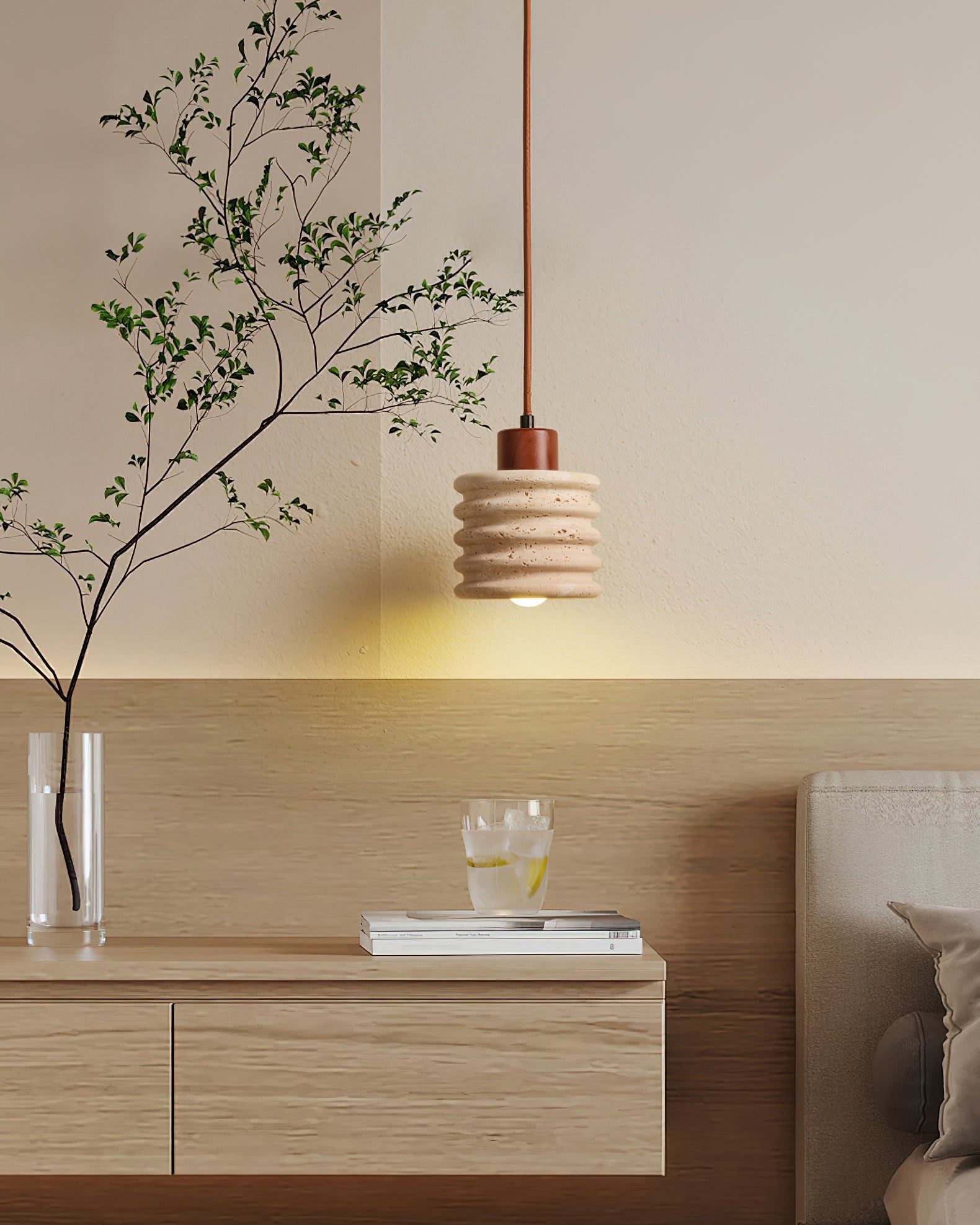 WINTHROP HANGING GLASS ORB LIGHT