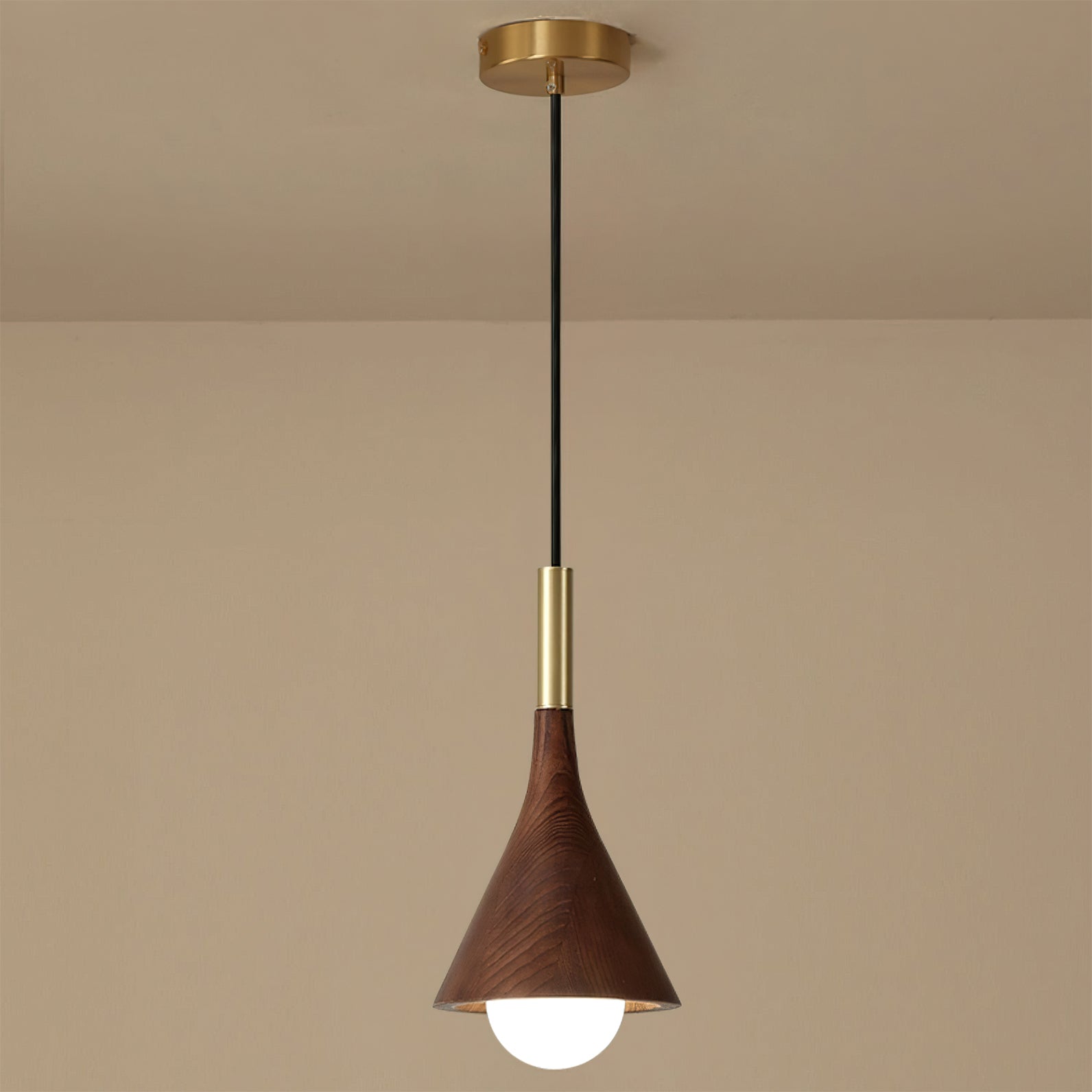 RAVENHALL MISTY GLASS HANGING LANTERN