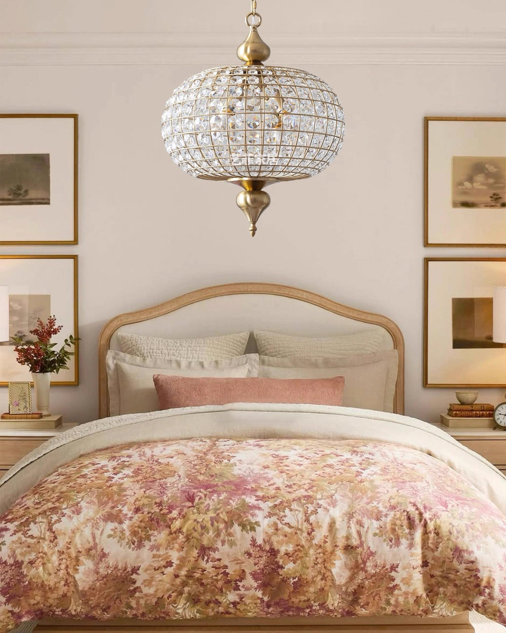 FELICITY CRYSTAL DROPLET HANGING LAMP