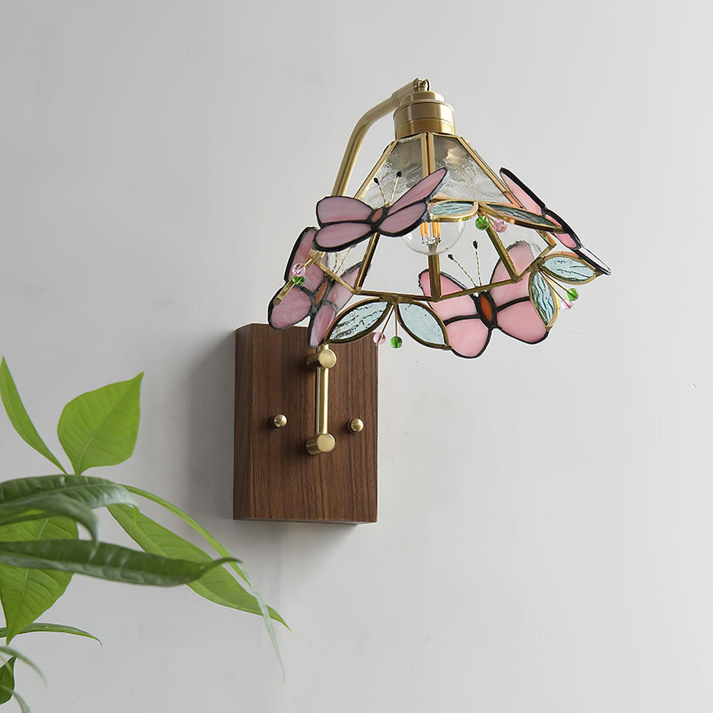 FLEETWOOD GARDEN BUTTERFLY ILLUMINATION WALL SCONCE