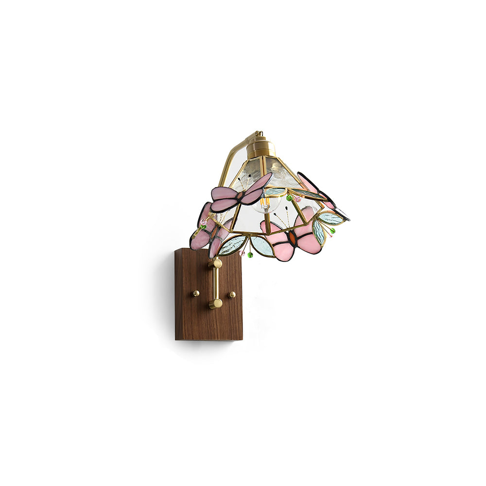 FLEETWOOD GARDEN BUTTERFLY ILLUMINATION WALL SCONCE