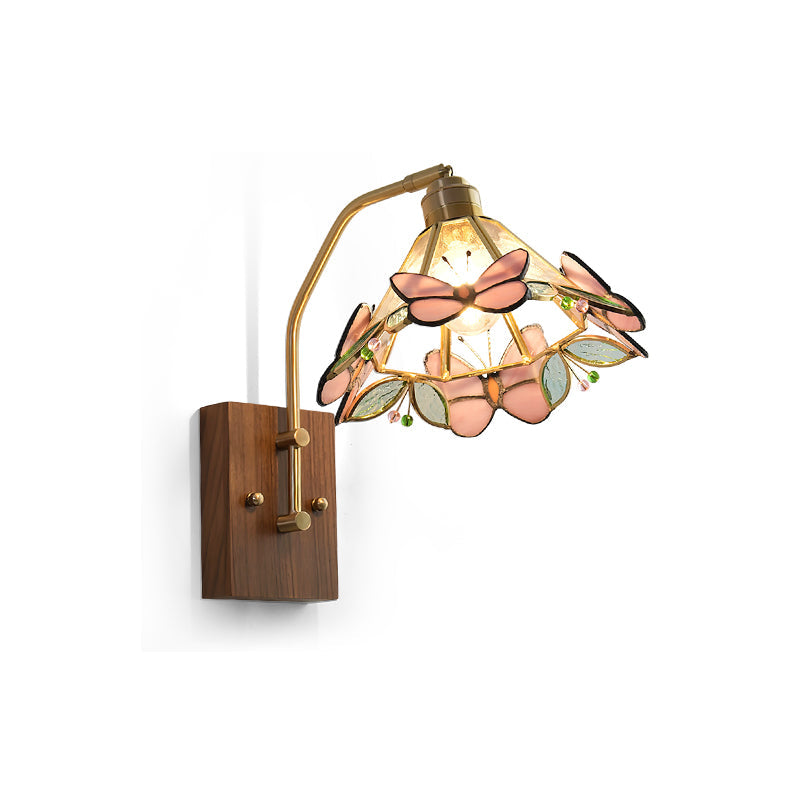 FLEETWOOD GARDEN BUTTERFLY ILLUMINATION WALL SCONCE