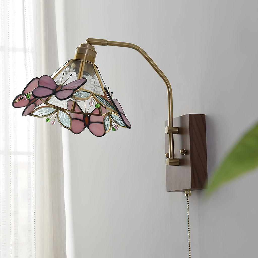 FLEETWOOD GARDEN BUTTERFLY ILLUMINATION WALL SCONCE