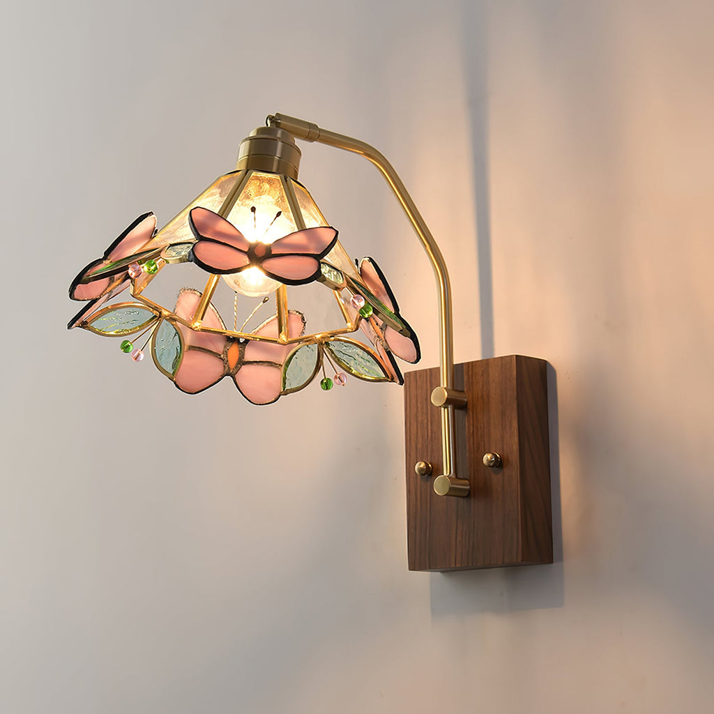 FLEETWOOD GARDEN BUTTERFLY ILLUMINATION WALL SCONCE