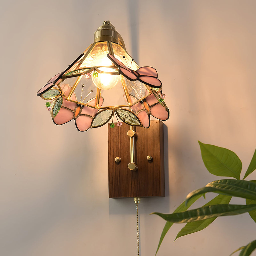 FLEETWOOD GARDEN BUTTERFLY ILLUMINATION WALL SCONCE