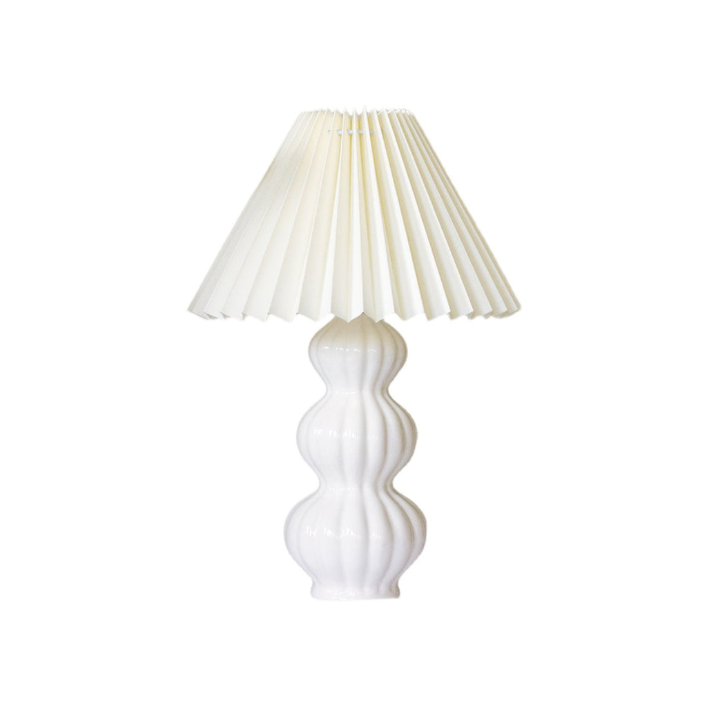 FELICITY RUFFLED SHADE TABLE LAMP