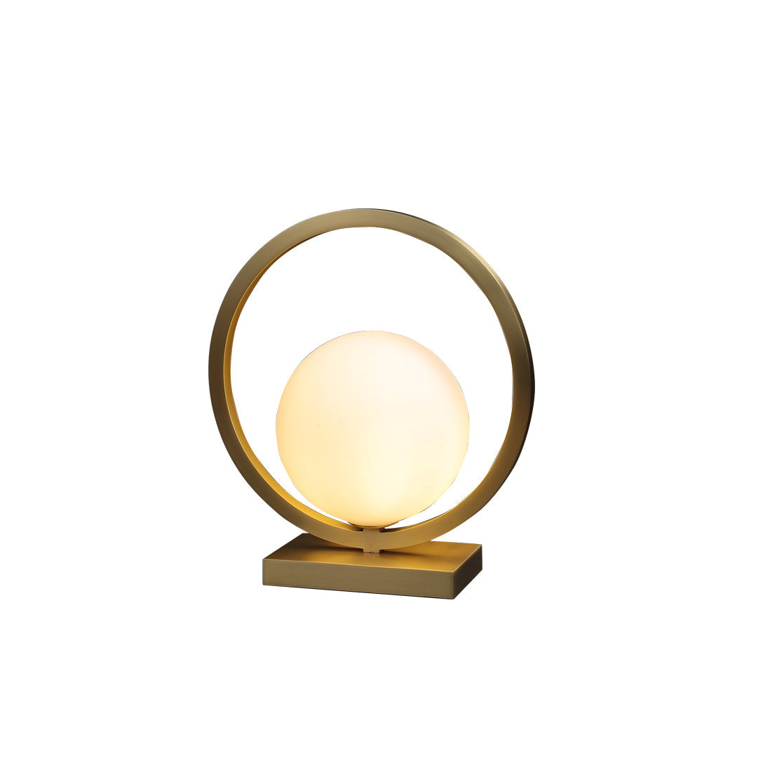 ASTRAL BRASS ORB TABLE ILLUMINATOR