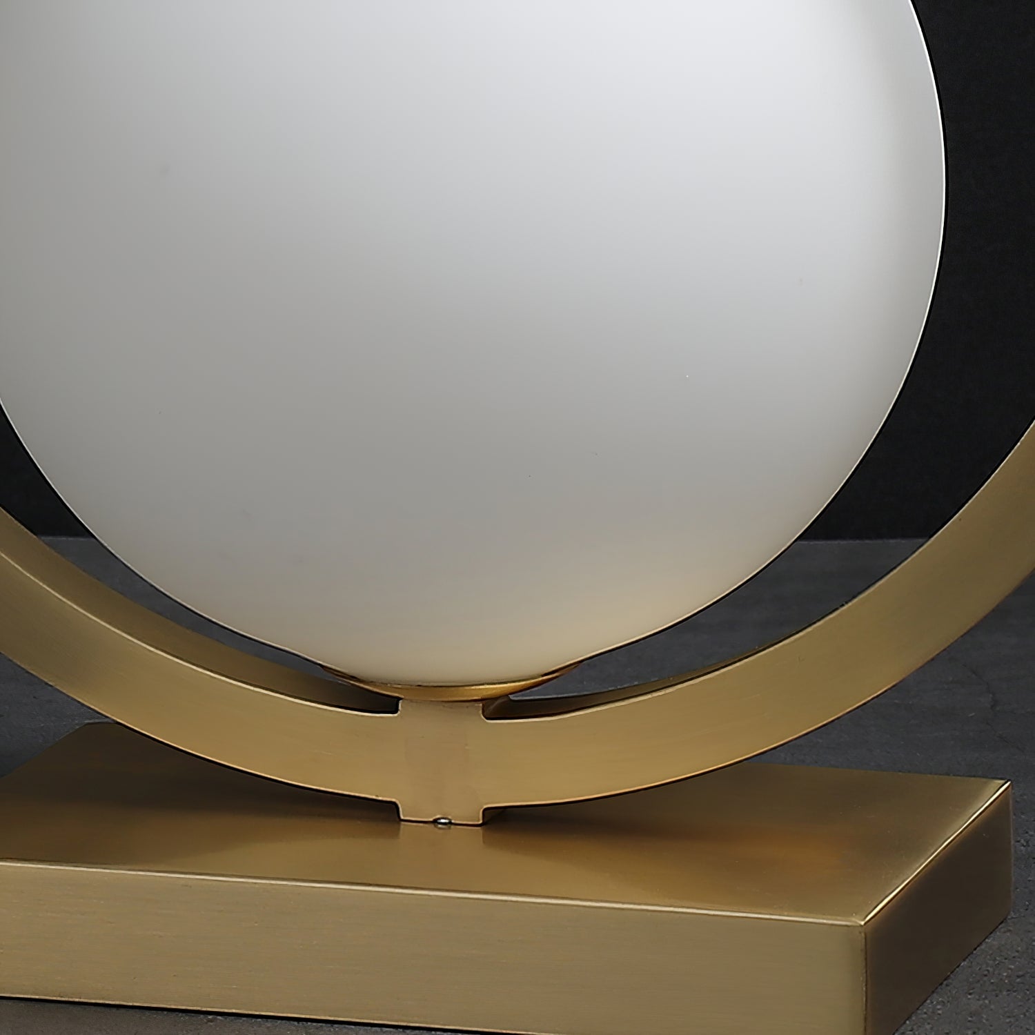 ASTRAL BRASS ORB TABLE ILLUMINATOR
