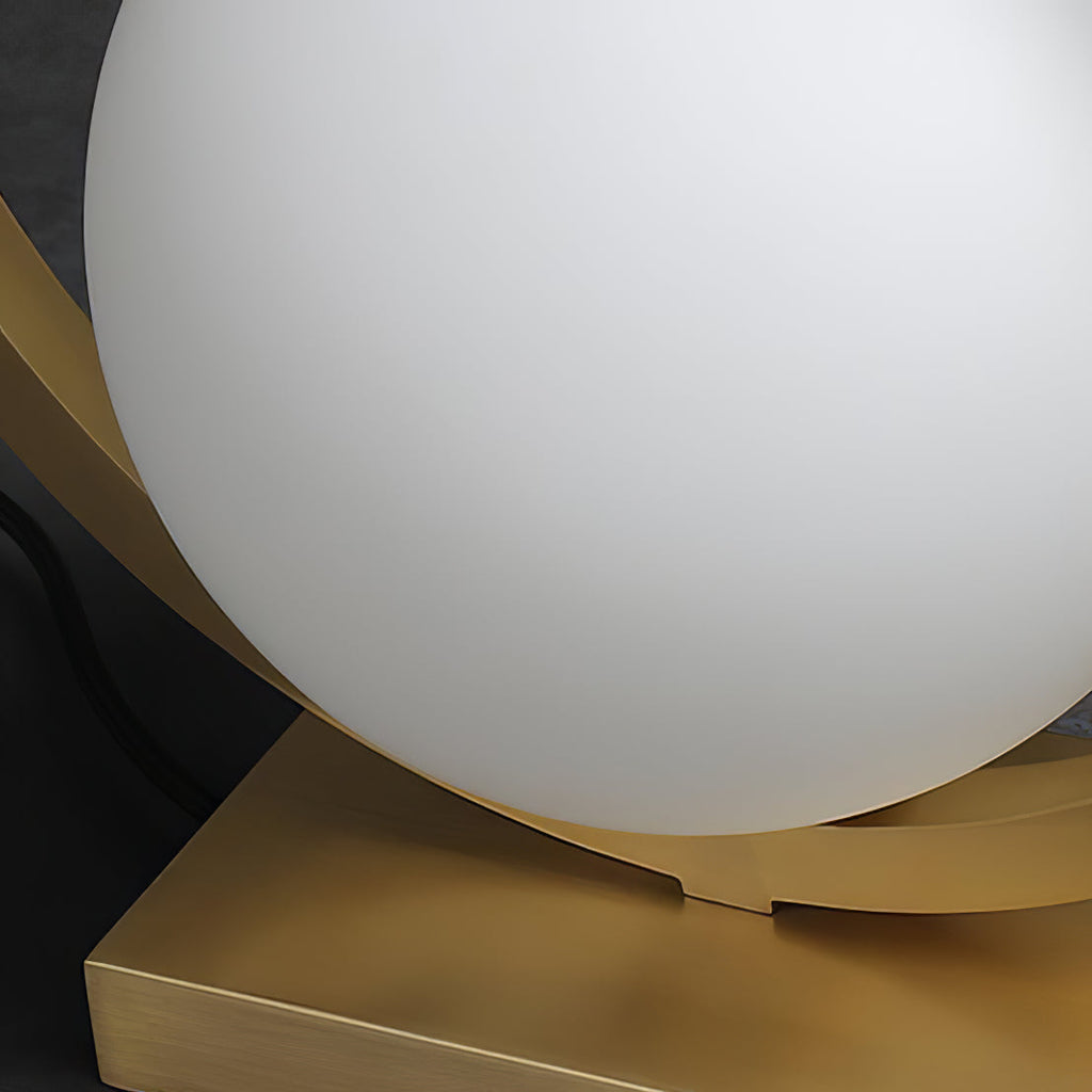 ASTRAL BRASS ORB TABLE ILLUMINATOR