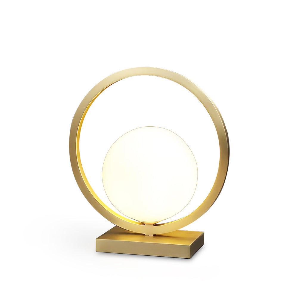 ASTRAL BRASS ORB TABLE ILLUMINATOR