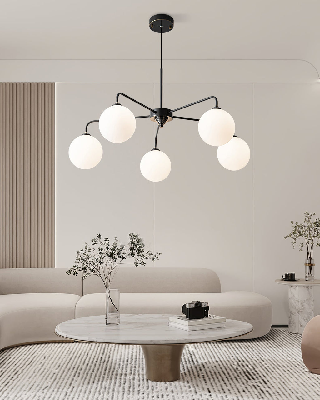 ASTORIA MOONLIT CRYSTAL CHANDELIER
