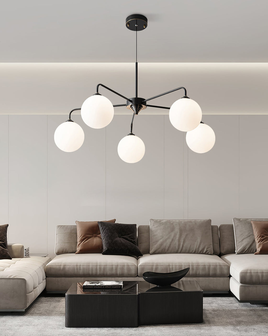 ASTORIA MOONLIT CRYSTAL CHANDELIER