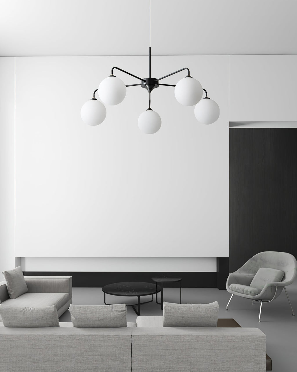 ASTORIA MOONLIT CRYSTAL CHANDELIER