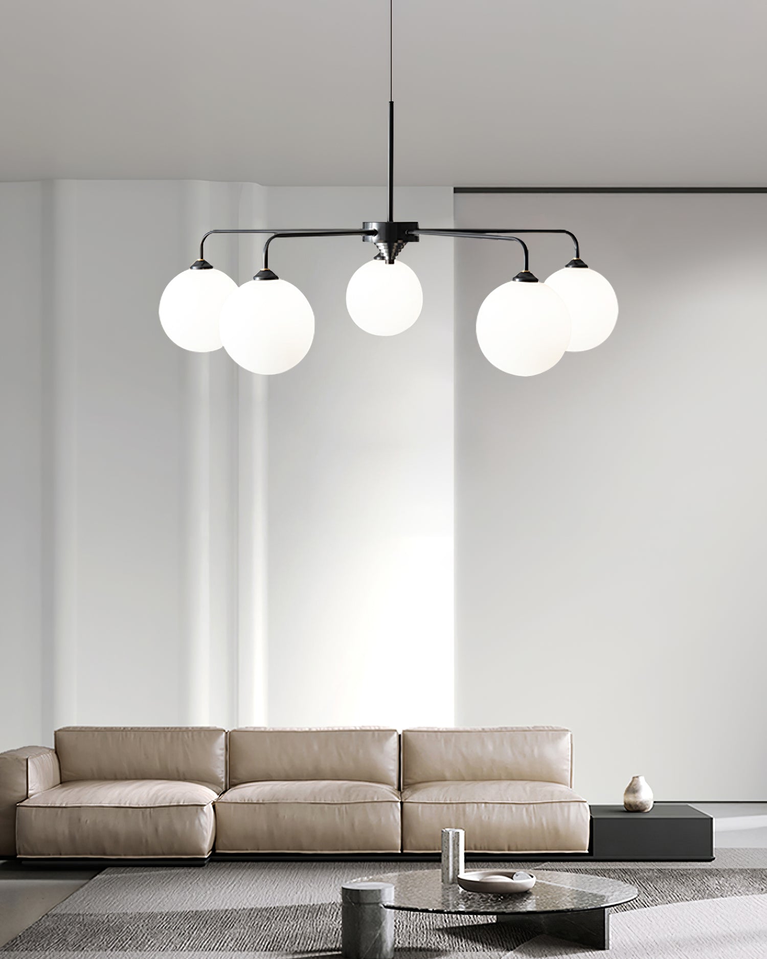 ASTORIA MOONLIT CRYSTAL CHANDELIER