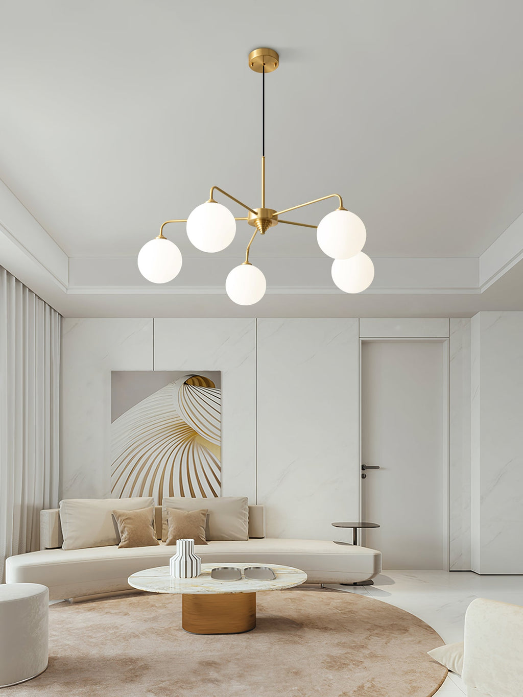 ASTORIA MOONLIT CRYSTAL CHANDELIER
