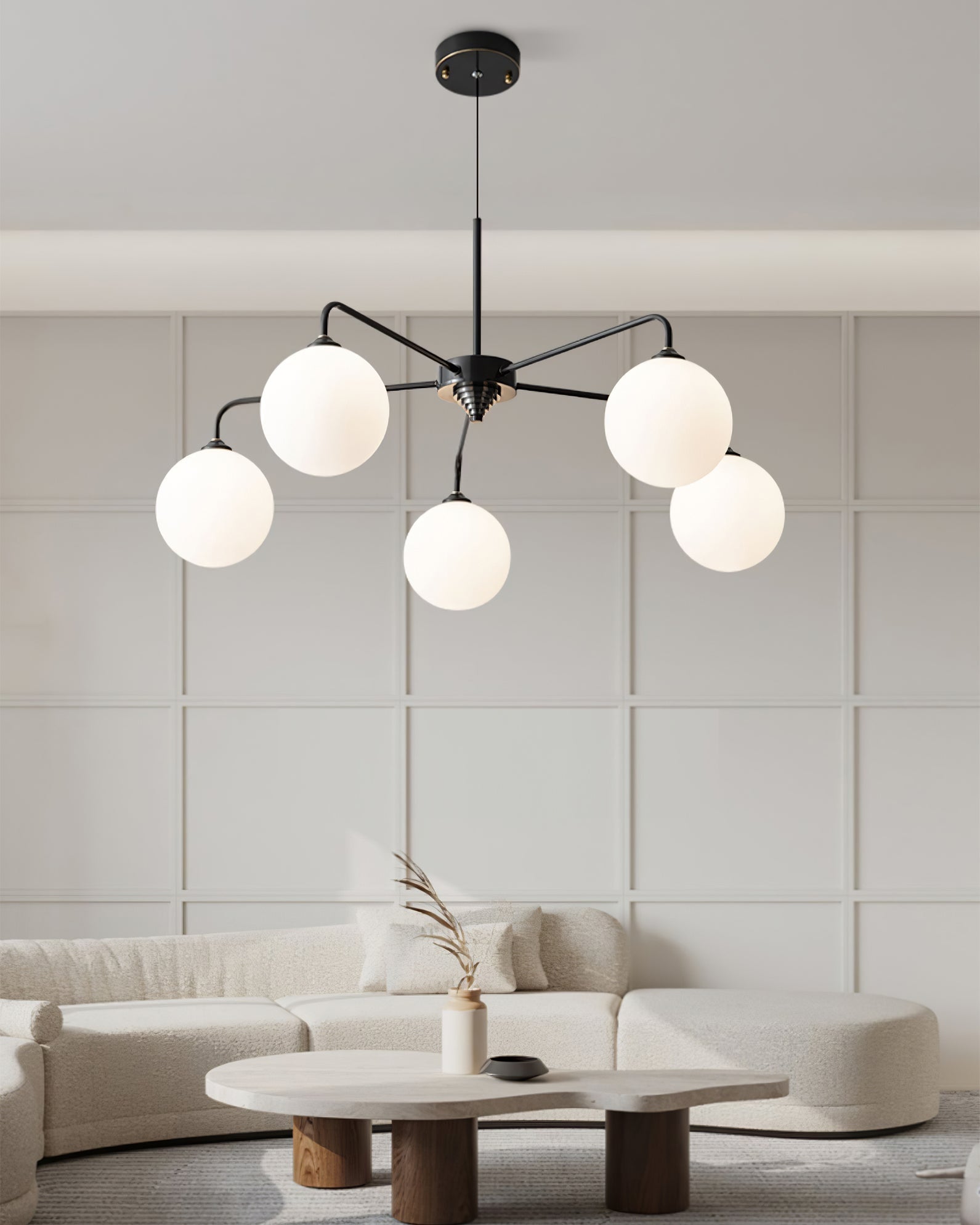 ASTORIA MOONLIT CRYSTAL CHANDELIER