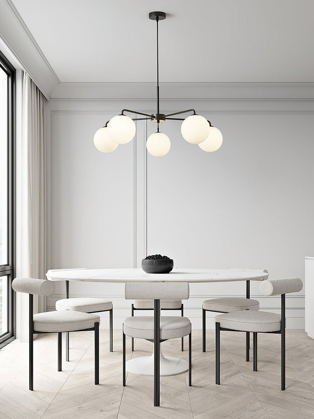 ASTORIA MOONLIT CRYSTAL CHANDELIER