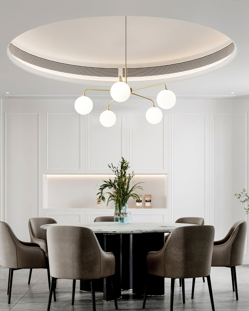 ASTORIA MOONLIT CRYSTAL CHANDELIER