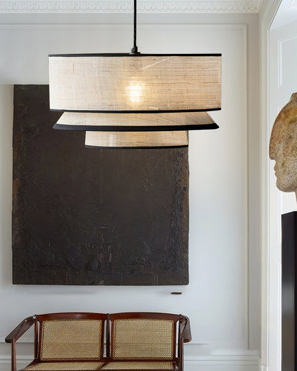 FENWICK GLASS DROPLET PENDANT LIGHT