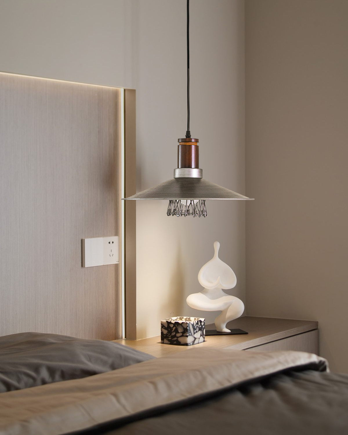 WINTERBOURNE FROSTED GLASS HANGING LANTERN