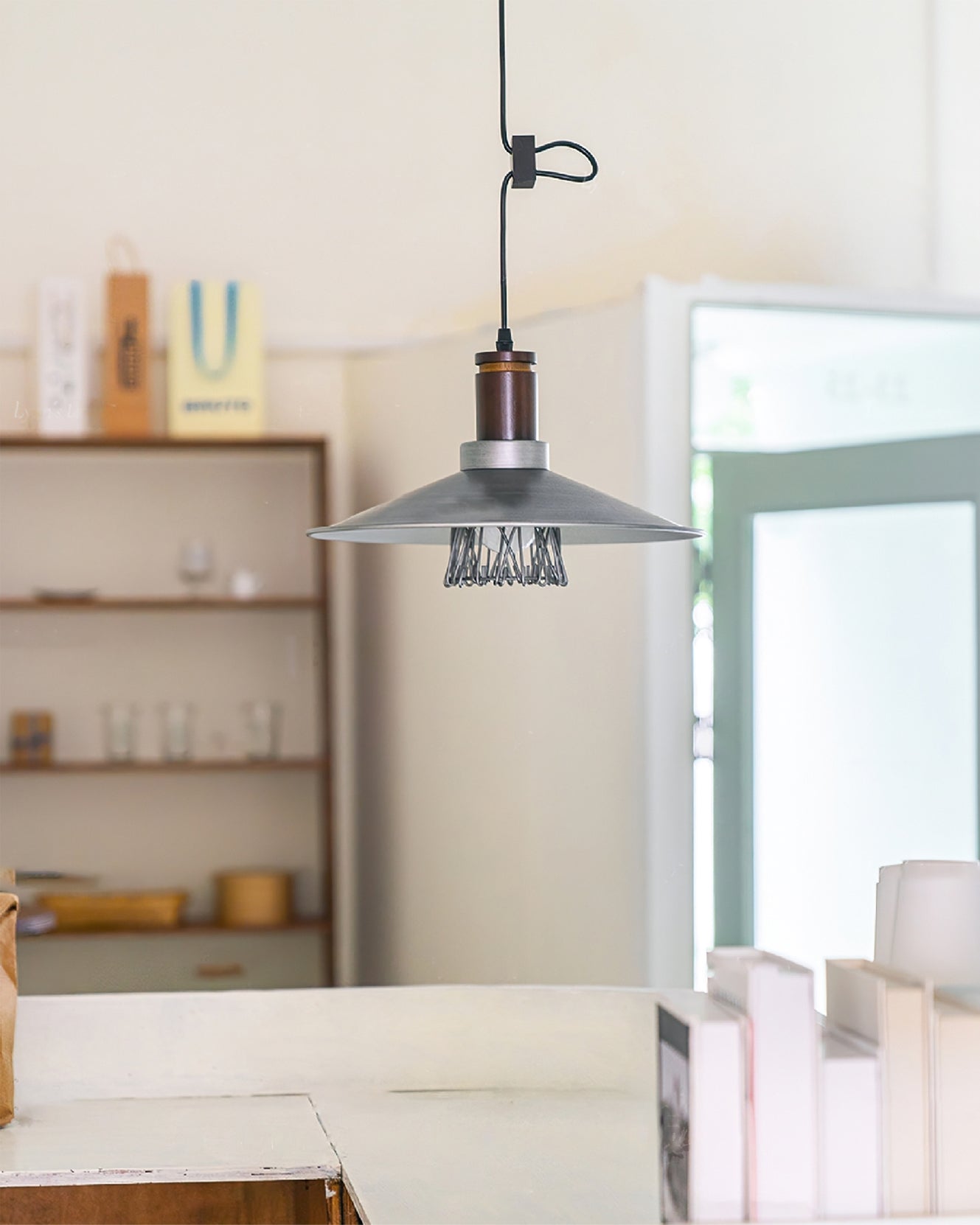 WINTERBOURNE FROSTED GLASS HANGING LANTERN
