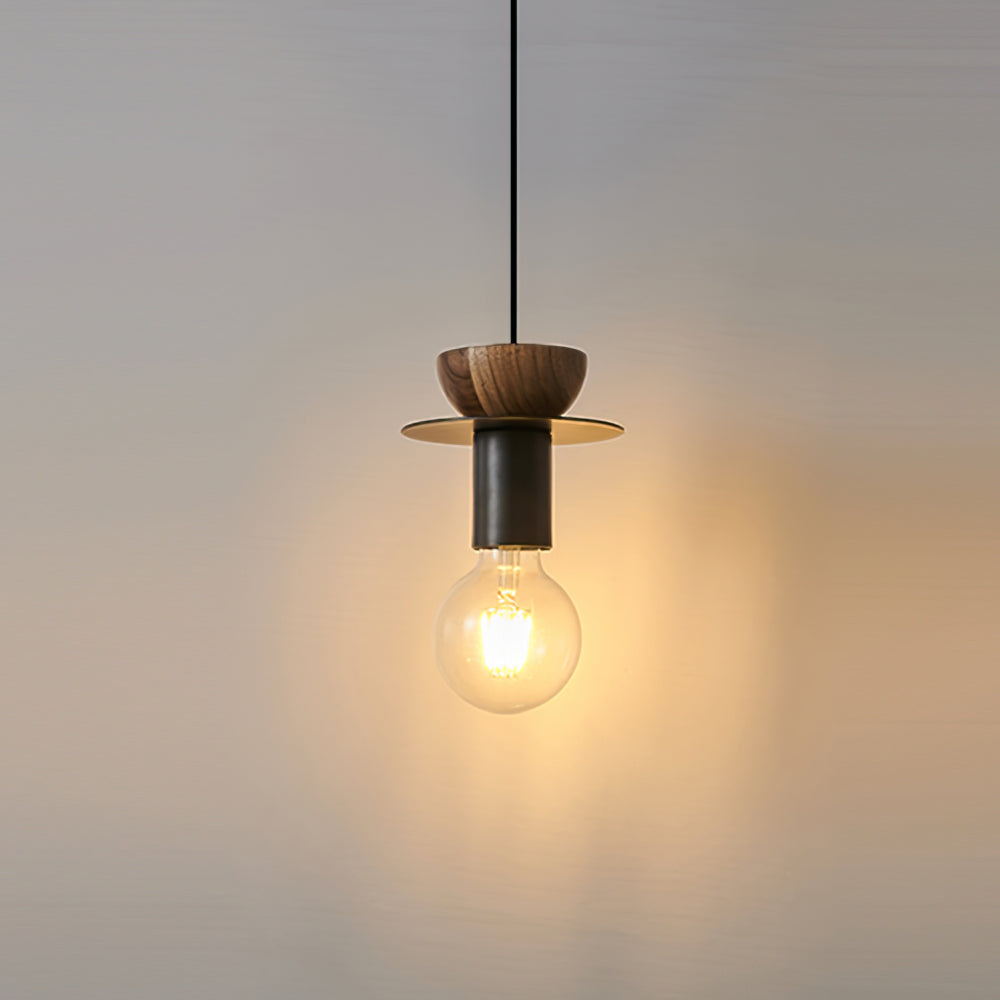 HAWTHORNE RUSTIC FROSTED GLASS PENDANT