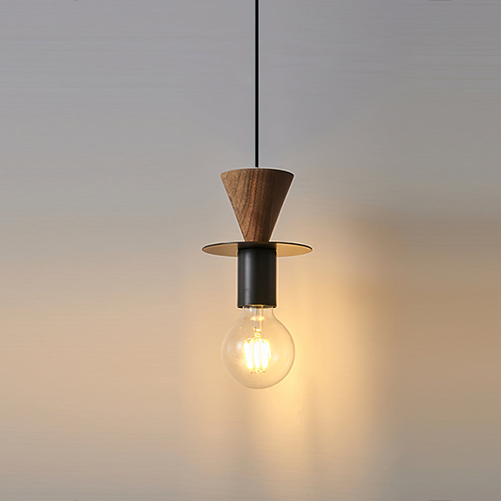 HAWTHORNE RUSTIC FROSTED GLASS PENDANT
