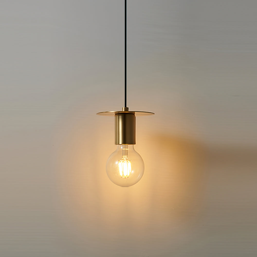 HAWTHORNE RUSTIC FROSTED GLASS PENDANT