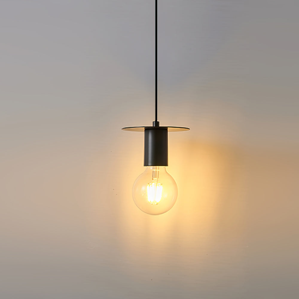 HAWTHORNE RUSTIC FROSTED GLASS PENDANT