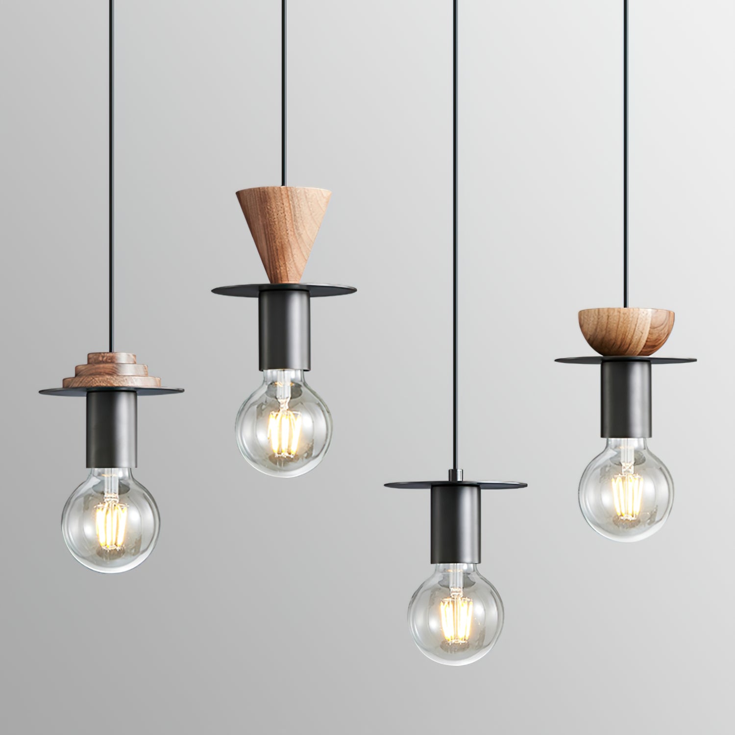 HAWTHORNE RUSTIC FROSTED GLASS PENDANT