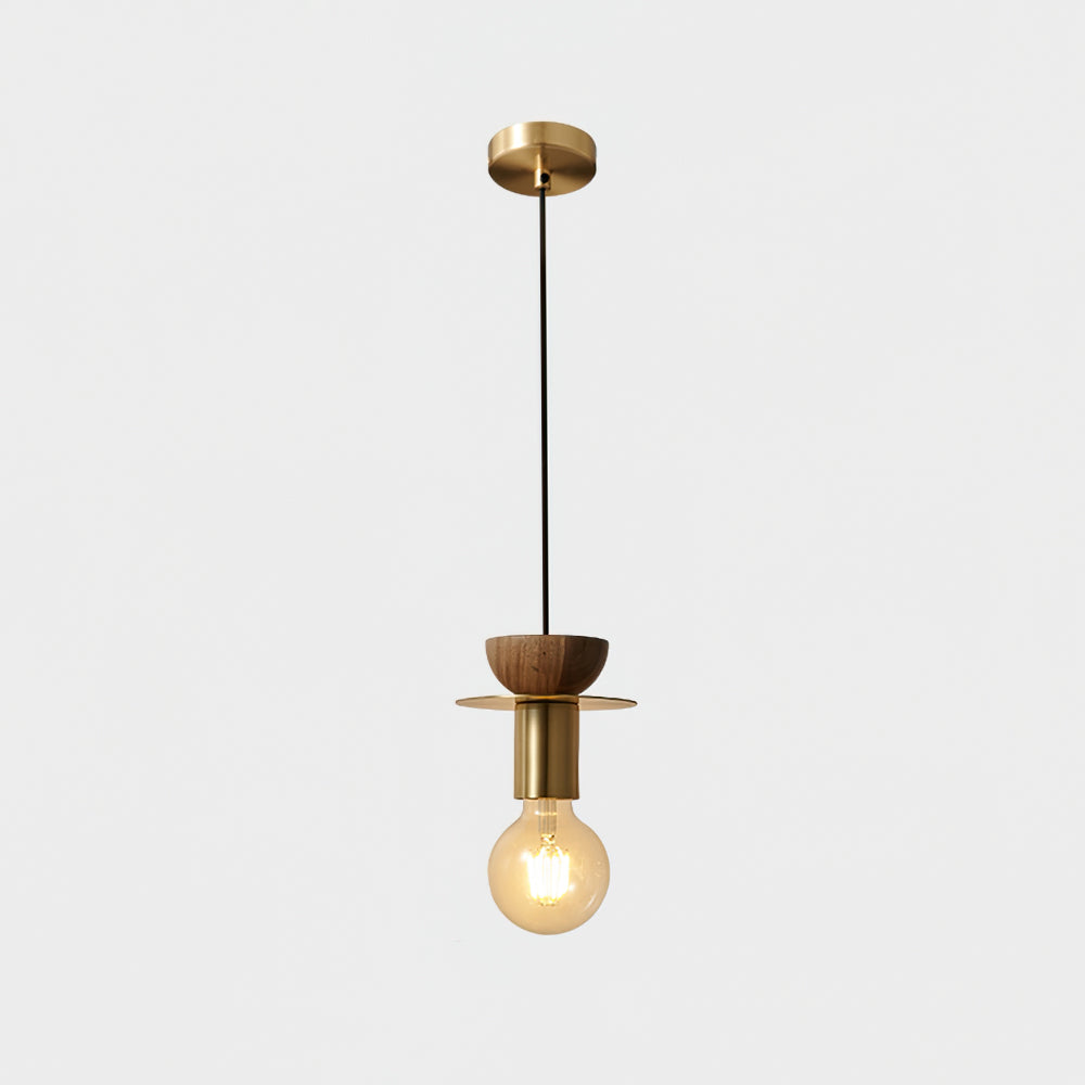 HAWTHORNE RUSTIC FROSTED GLASS PENDANT