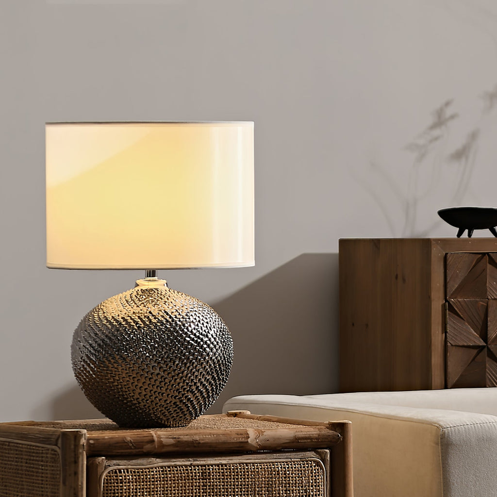 FENWICK TEXTURED EARTHENWARE LAMP